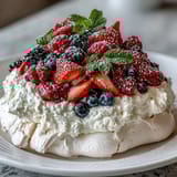Pavlova Fresh Berries Cream