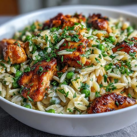One-Pot Lemon Orzo Chicken