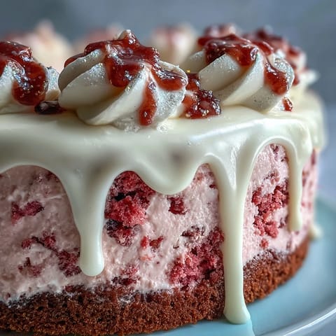 Moist pink velvet cake, rosé infused, perfectly frosted for any celebration.
