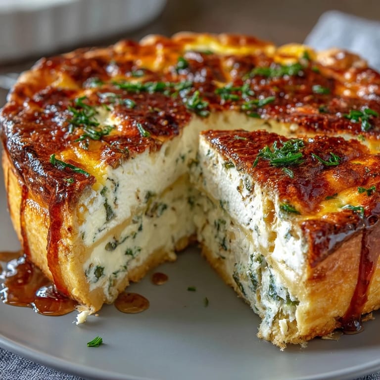 Elegant asparagus and Brie quiche with a flaky crust, perfect for a springtime celebration or special family gathering.