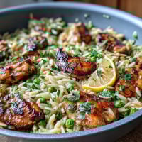 One-Pot Lemon Orzo Chicken