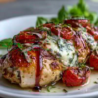 Caprese Stuffed Chicken Breast